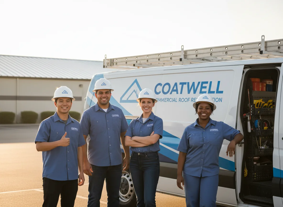 Commercial roof coating company in Foster, VA